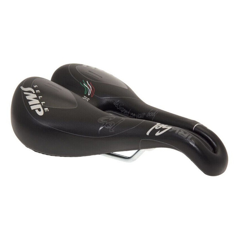 Selle SMP TRK Womens Touring Gel Saddle – 177mm Black 177mmx272mm