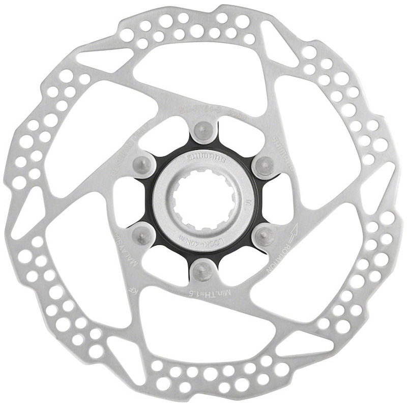 Shimano SM-RT54-SI Disc Brake Rotor – 160mm, Center Lock, For Resin Pads Only, Internal Spline Lockring
