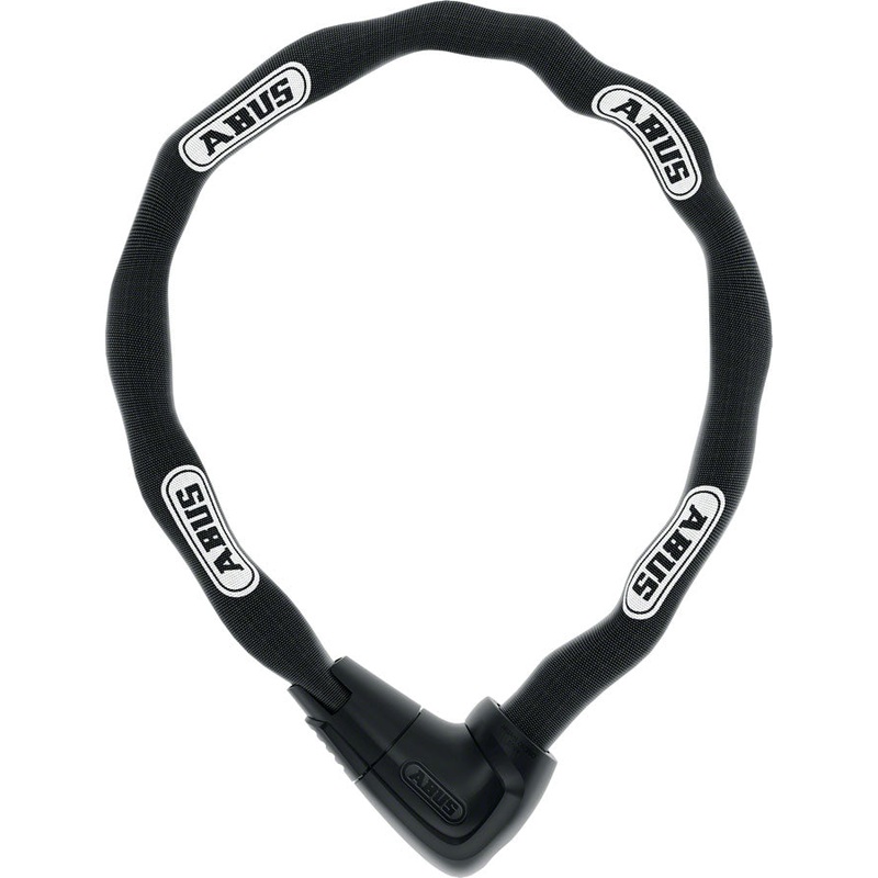 Abus 9809K/110 Steel-O-Chain Key Lock – Black