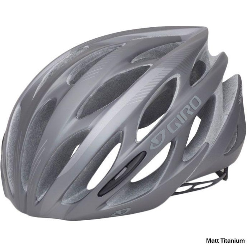 Giro Saros Road Helmet – Matt Titanium Matt Titanium Small