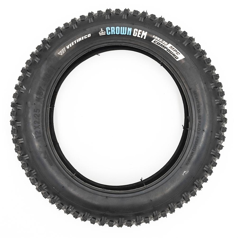 Kids Ride Shotgun Dirt Hero Hybrid Tire 12×2.25 Wire Tubeless Ready MPC 27TPI Black