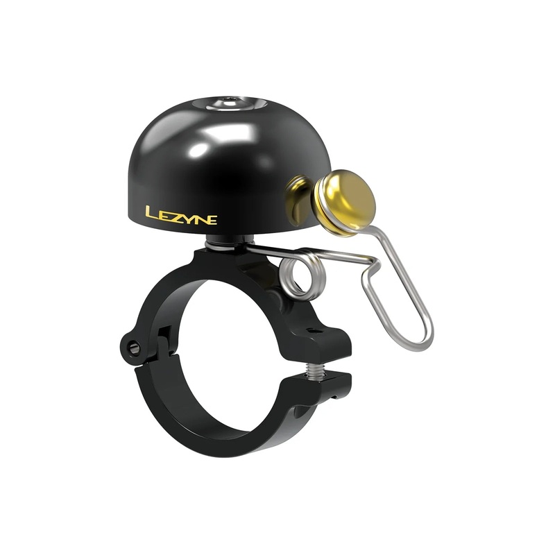 Lezyne Classic Brass Bell – HM – Black Black