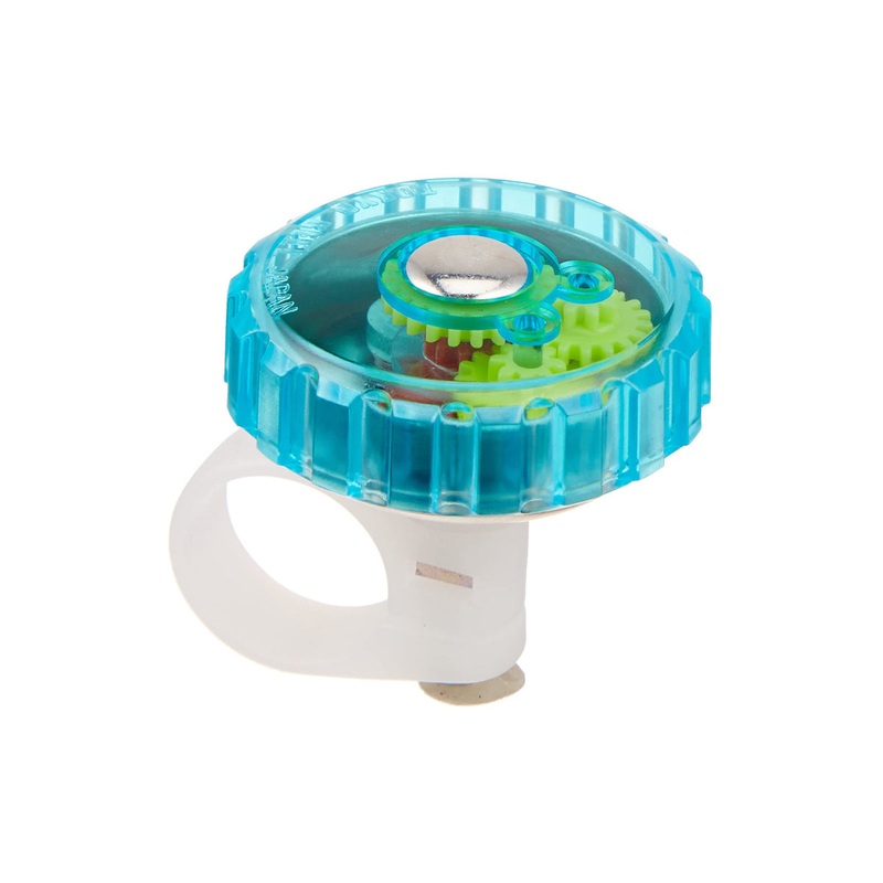 Mirrycle Incredibell Jellibell – Translucent Blue Translucent Blue Fits 21.0 to 22.5 mm Handlebars