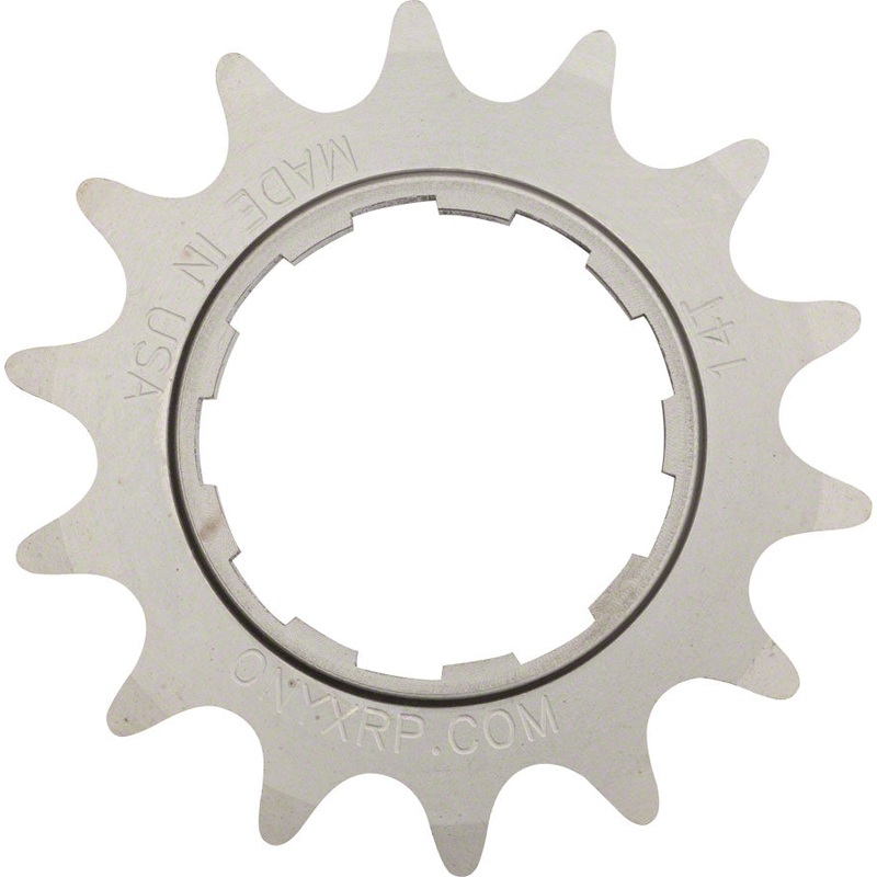 Onyx Stainless Cog: Shimano Compatible, 3/32″, 15t