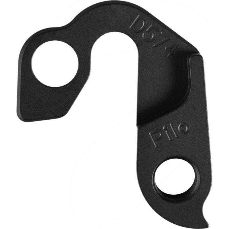 Pilo Derailleur Hanger D574 Black 1 Bolt