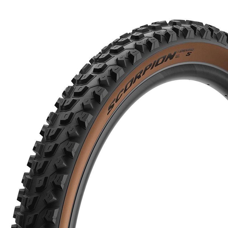 Pirelli Scorpion Enduro S Mountain Tire 29×2.60 Folding Tubeless Ready SmartGRIP Gravity HardWALL 60TPI Tanwall