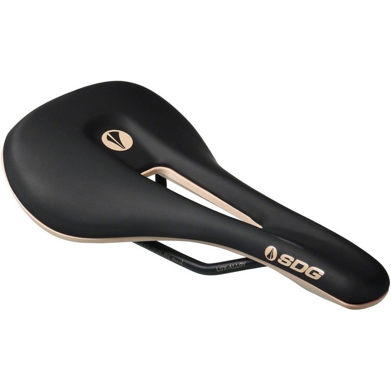 Bike Saddle SDG Bel-Air V3 Overland – Lux-Alloy, Black/Tan