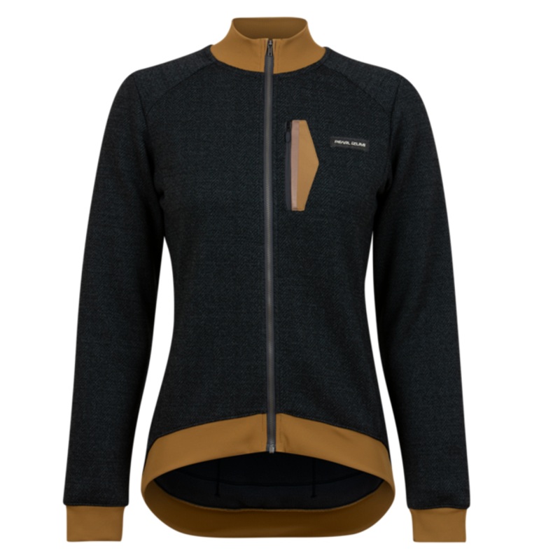 Pearl Izumi Expedition Thermal Long Sleeve Cycling Jersey – Womens – Dark Ink-Toffee Dark Ink – Toffee Large