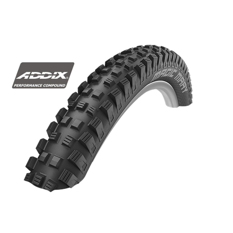 Schwalbe Magic Mary Performance Addix 26″ Wire MTB Tire – Black Black 2.35″