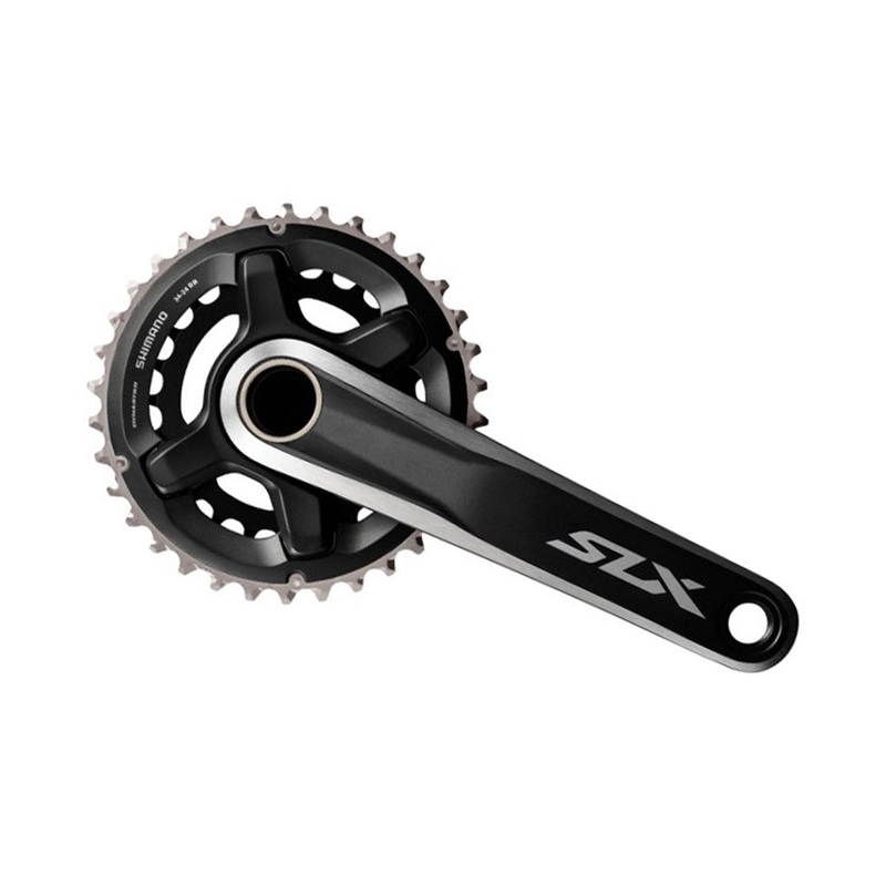 Shimano SLX M7000 2×11 Spd Boost Crankset – Black – OEM Black 175mm – 36-26t
