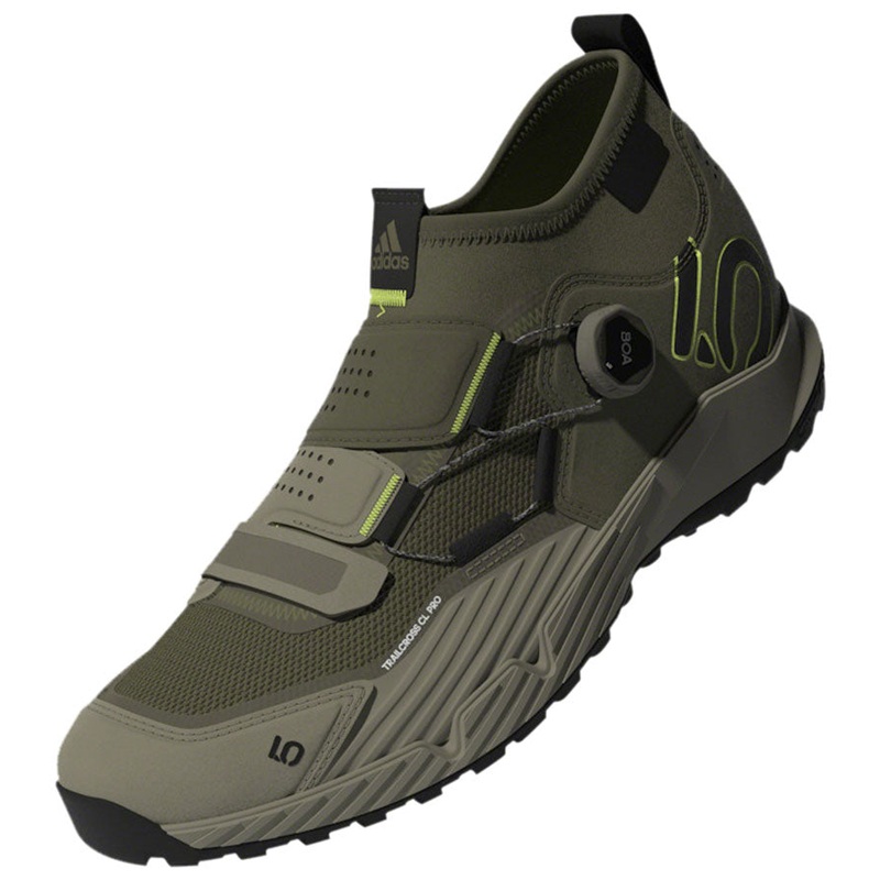 Five Ten Trailcross Pro Mountain Clipless Shoes – Men’s, Green/Black/Green, 12