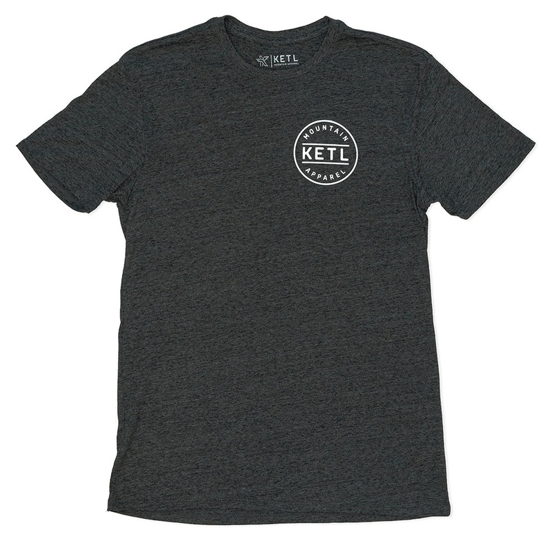 KETL Mtn Tri-Blend Tech Tee: Athletic Performance Shirt That’s Magically Soft & Quick Dry – Black Men’s Small