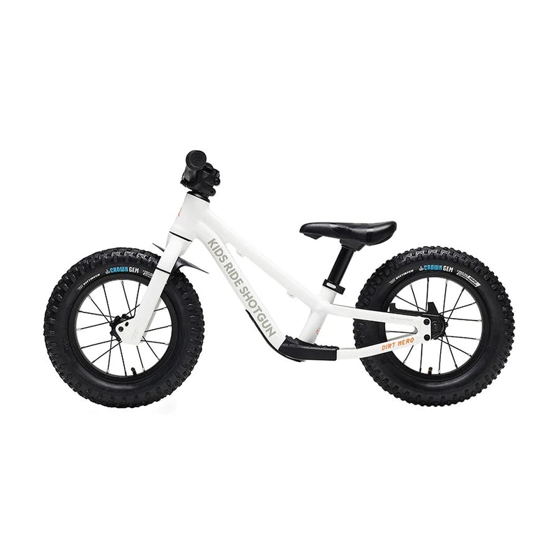 Shotgun Dirt Hero 12″ Push Bike – White White