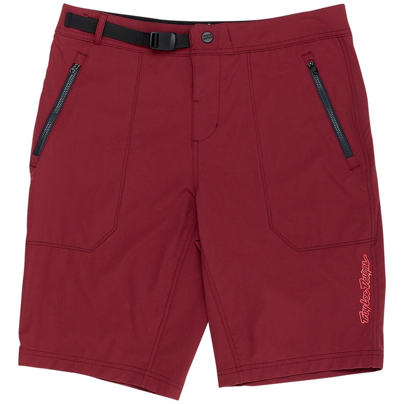 Troy Lee Designs Skyline Trail Shorts   Mono Oxblood, 34