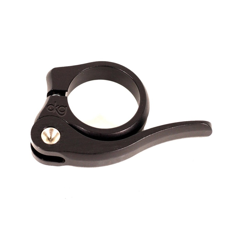 DKG Quick Release Seatpost Clamp – Black Black 41.3mm