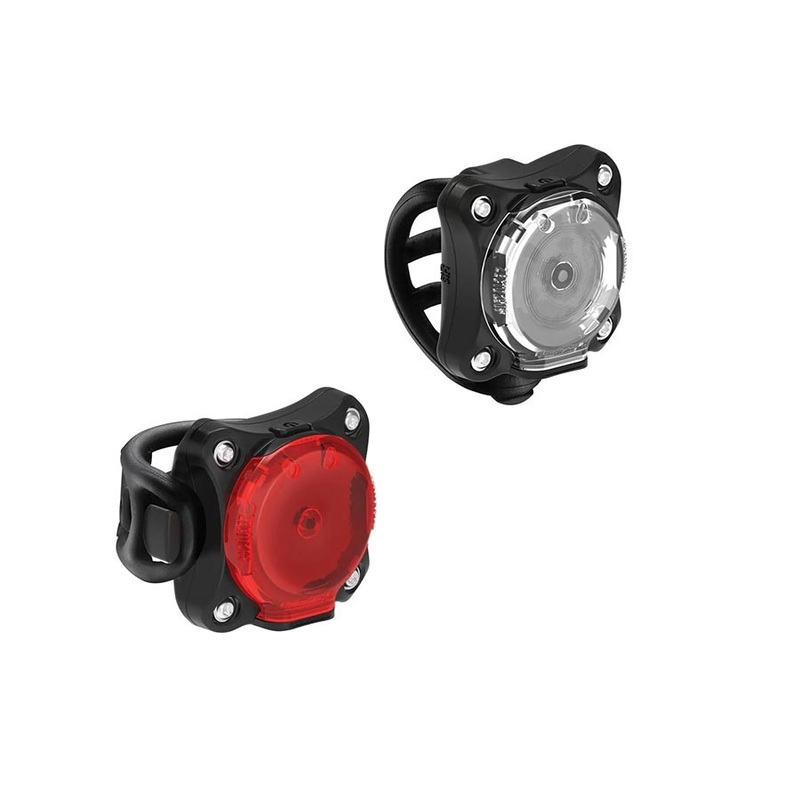 Lezyne Zecto Drive 250+/Zecto Drive 200+ Headlight/Taillight Set –  Black