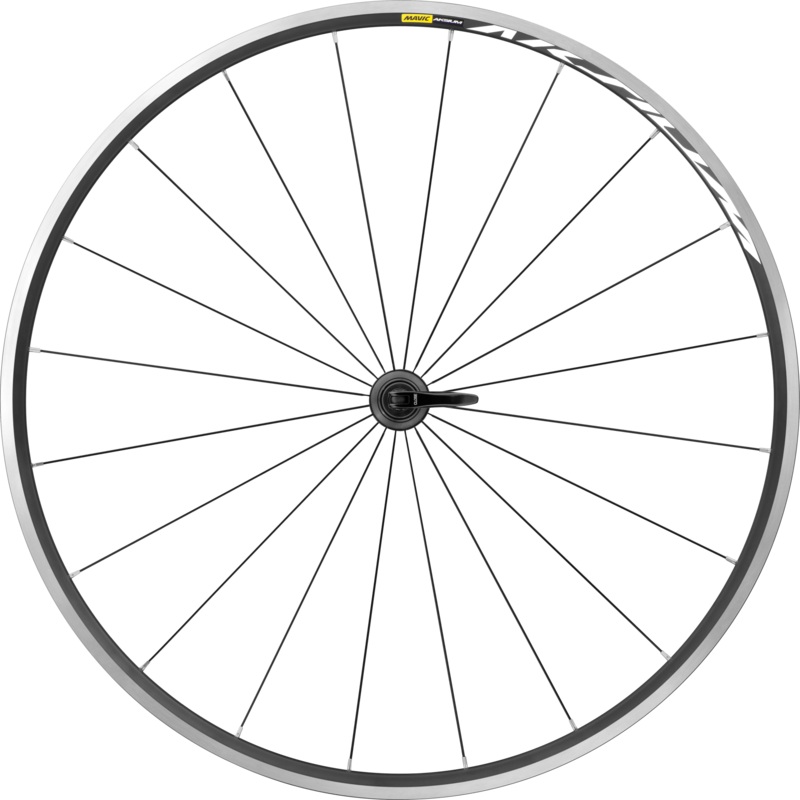 Mavic Aksium Rim Brake 700c Road Wheel – Front Black 9x100mmQR