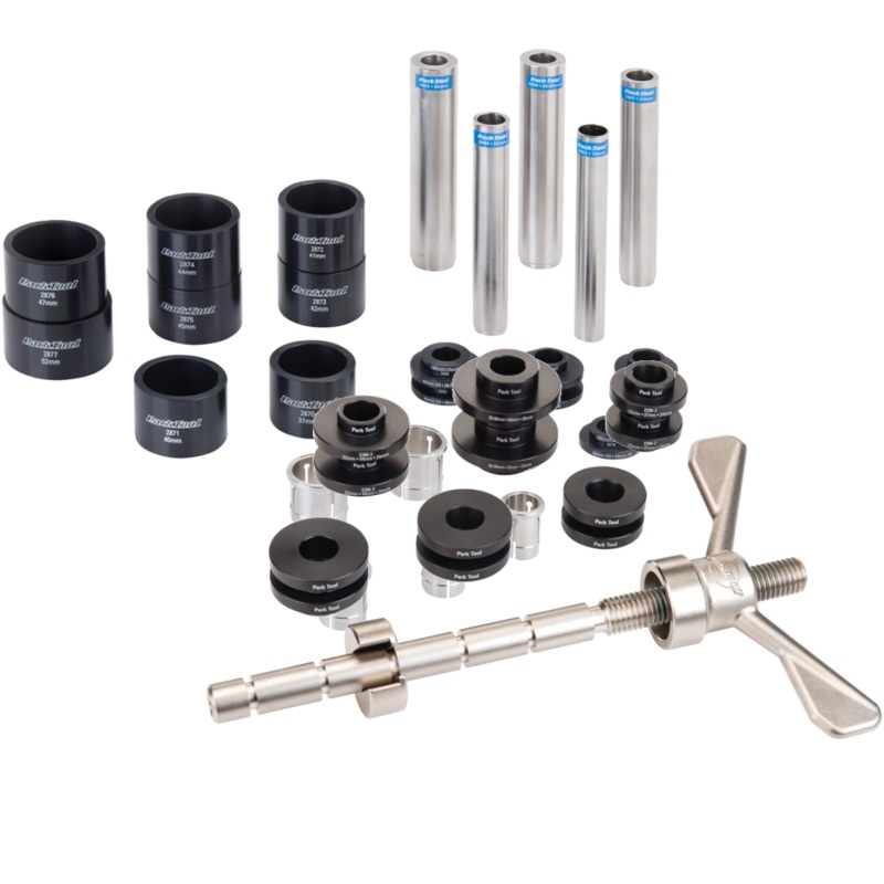 Park Tool Bottom Bracket Bearing Extractor & Press Set Bundle Precision, Durable, Easy-Use Bicycle Maintenance Tools