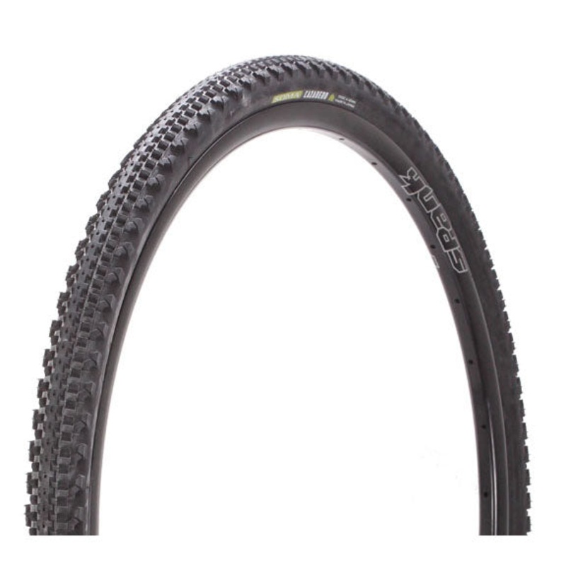 Soma Cazadero Tubeless 700x50c Gravel Tire  Japanese Made, Dual Compound, Standard Casing, Enhances Mixed Terrain Riding & Cornering Performance Black