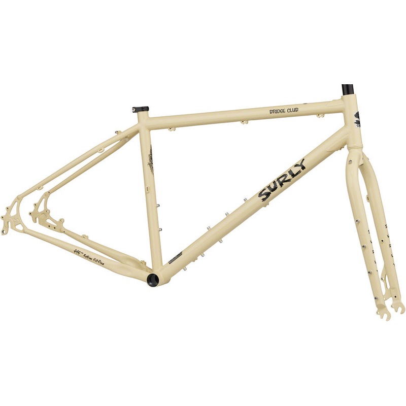 Surly Bridge Club Frameset – 27.5″/700c Steel Whipped Butter Large