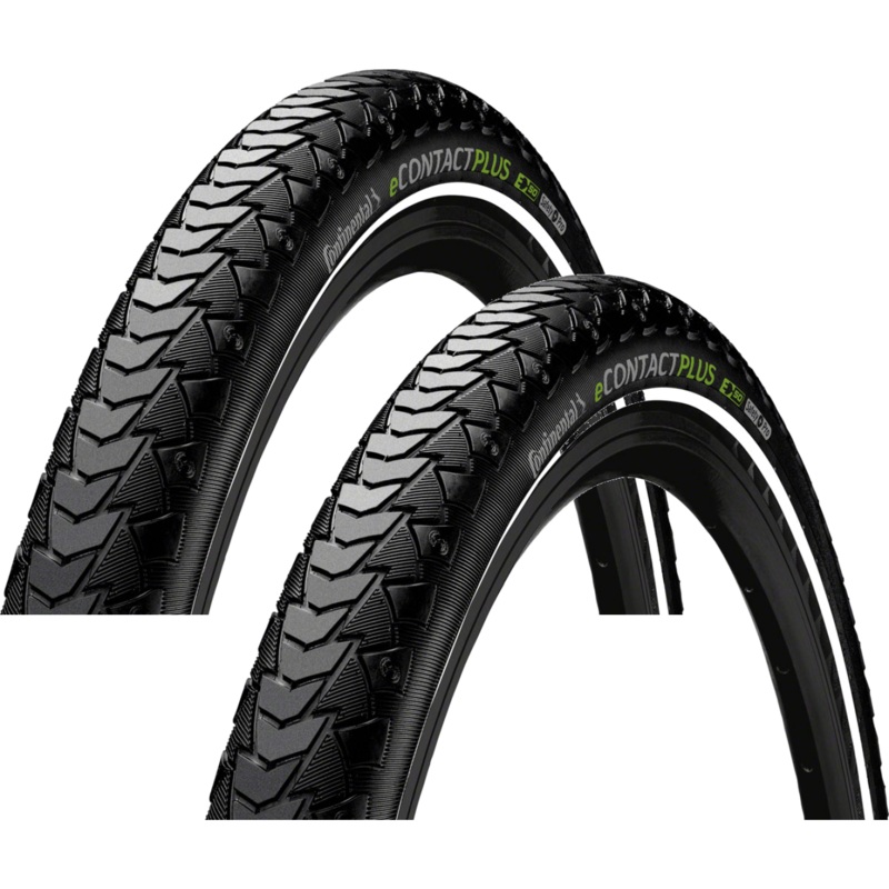 Continental eContact Plus 650b x 62 / 27.5″ Clincher E-Bike Tire with SafetyPlus Pro Puncture Protection 01019780000