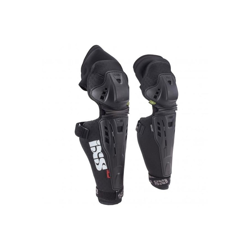 iXS Assault Knee Guard – Black Black Small