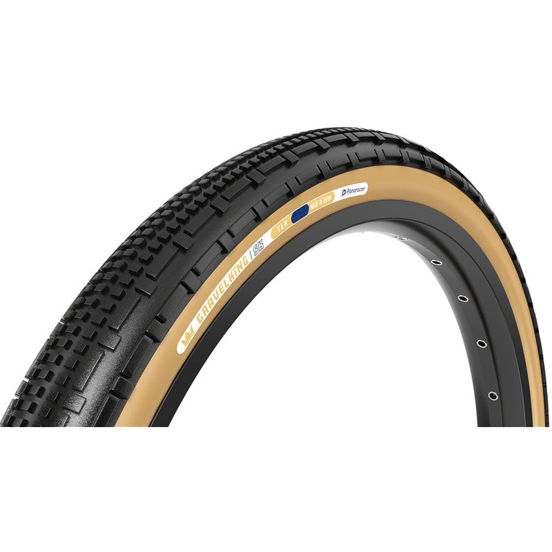 Panaracer GravelKing SK Tire – 650b x 43 / 27.5 x 1.75, Tubeless, Folding, Black/Brown