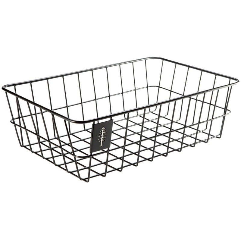 Portland Design Works Timber to Town ZigZag Basket – Black Medium