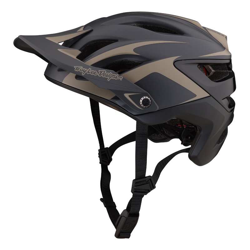 Troy Lee Designs A3 MTB Helmet with MIPS – Fang – Charcoal-Phantom Charcoal – Phantom X-Small/Small