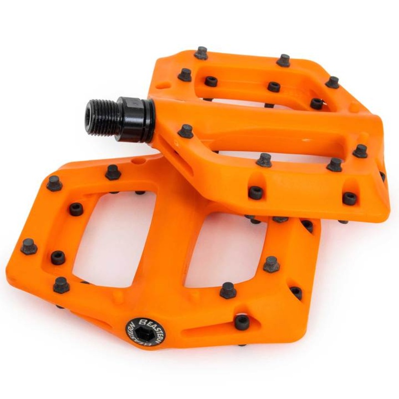 Eastern Linx MTB Flat Pedals – Orange Orange