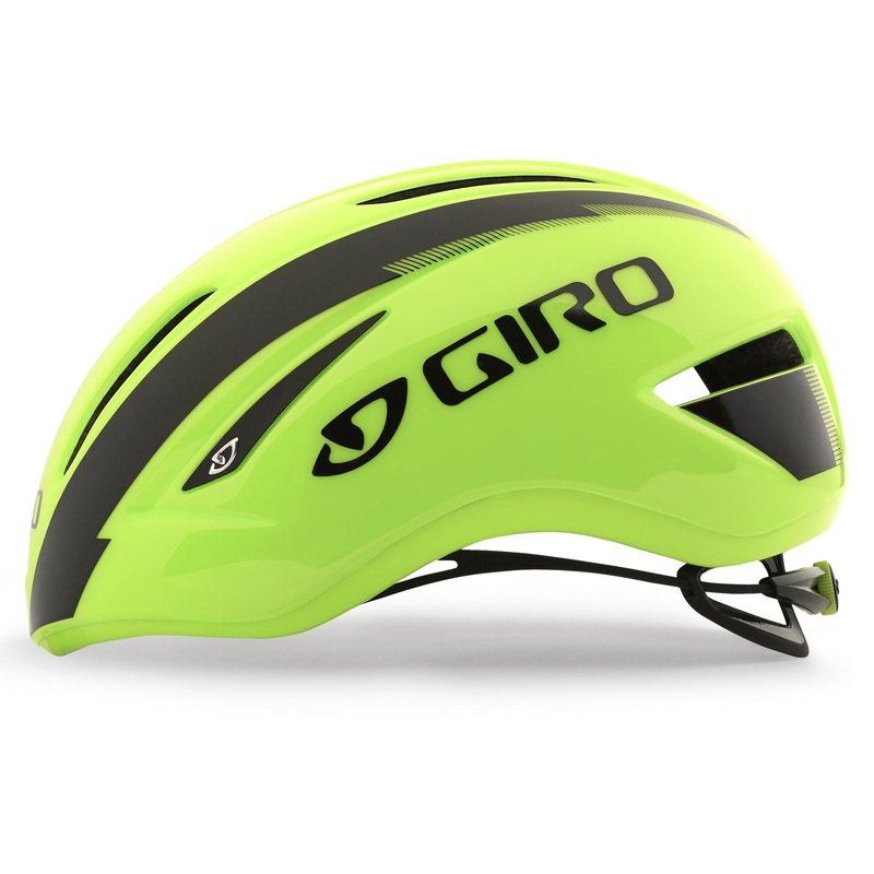 Giro Air Attack Road Helmet – Highlight Yellow-Black Highlight Yellow – Black Large