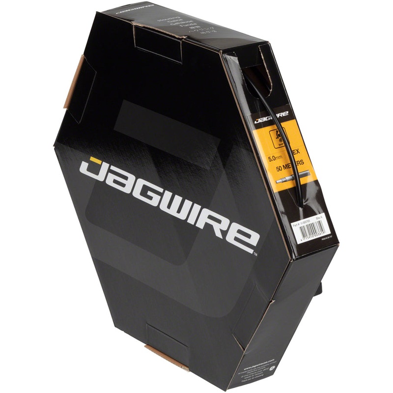 Jagwire 5mm Basics Derailleur Housing 50M File Box Black
