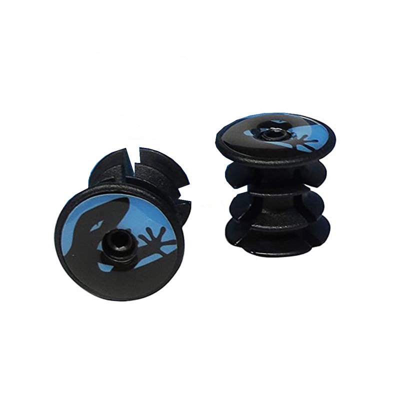 Lizard Skins DSP Bar Tape Plugs – Sky Blue Sky Blue