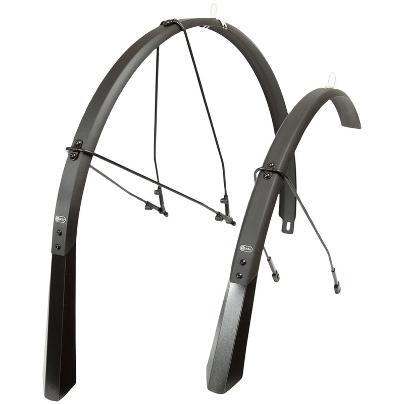 Portland Design Works Full Metal Fenders – 650 x 55mm, Black