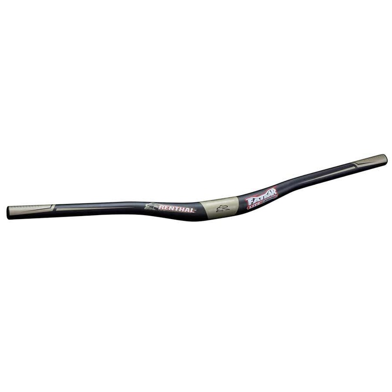 Renthal FatBar Lite Carbon 35 Handlebar – Carbon 10mm 760mm 35mm Black