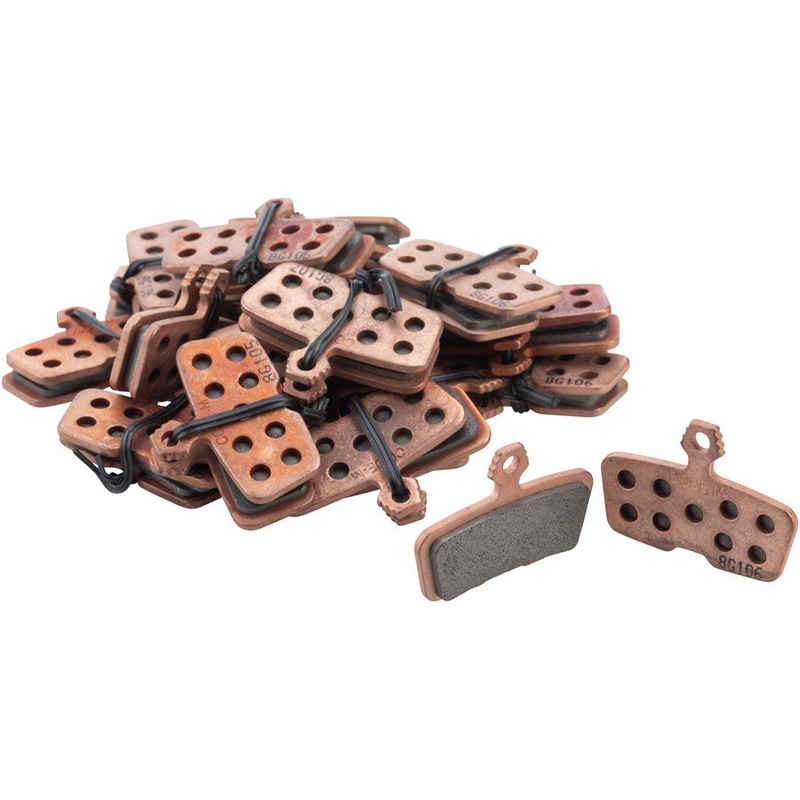 SRAM Disc Brake Pads – Sintered Compound, Steel Backed, Powerful, For Code/Code R/Code RSC/Guide RE, Bulk Box of 20