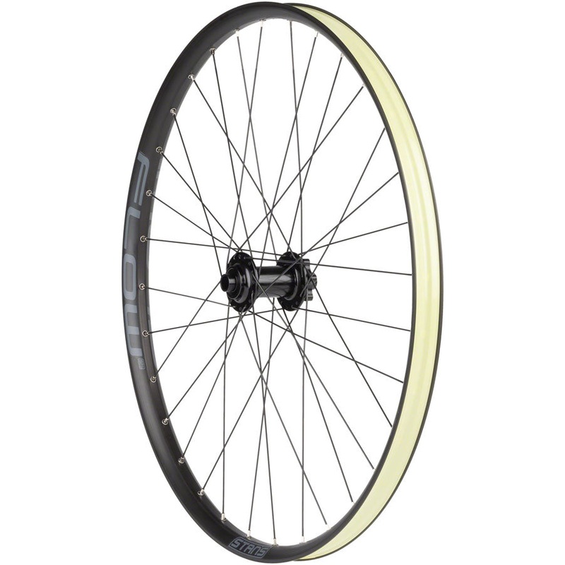 Stan’s Flow S2 Front Wheel – 27.5″, 15 x 110mm, 6-Bolt, Black, 32H