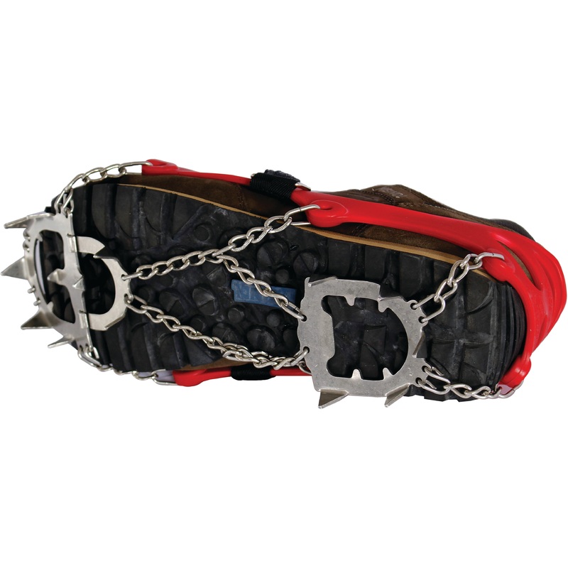 Stubai Mount Track Winter Traction Series: High-Performance Elastic Crampons with Heat-Treated Steel, Secure Grip, and Lightweight Design for Snow & Ice M