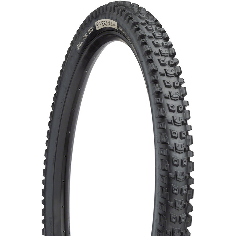 Teravail Warwick Tire – 29 x 2.5 Tubeless Folding BLK Ultra-Durable Grip Compound