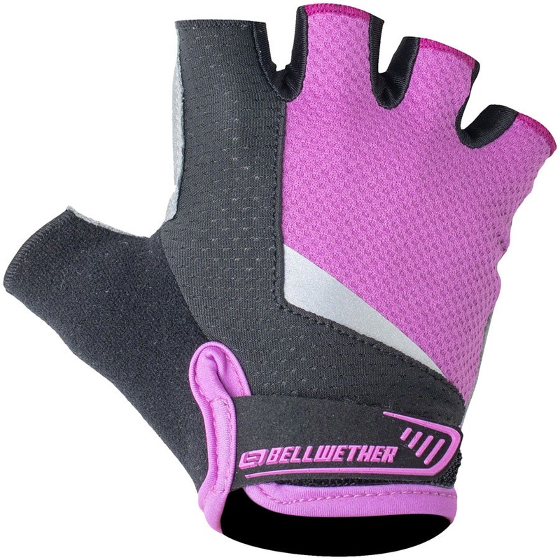 Bellwether Ergo Gel Gloves – Purple Short Finger Womens Medium