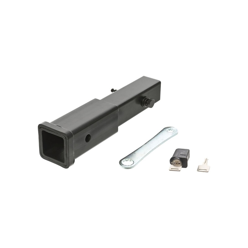 Car Rack Part RockyMounts 8″ Hitch Extension 2″ W/Lock Black