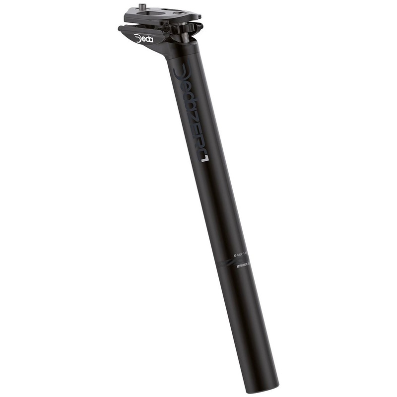 Deda Elementi Zero1 Alloy Seatposts  Lightweight, Adjustable, Compatible with DI2 Internal Battery for Road & MTB Cycling Performance 31.6mm
