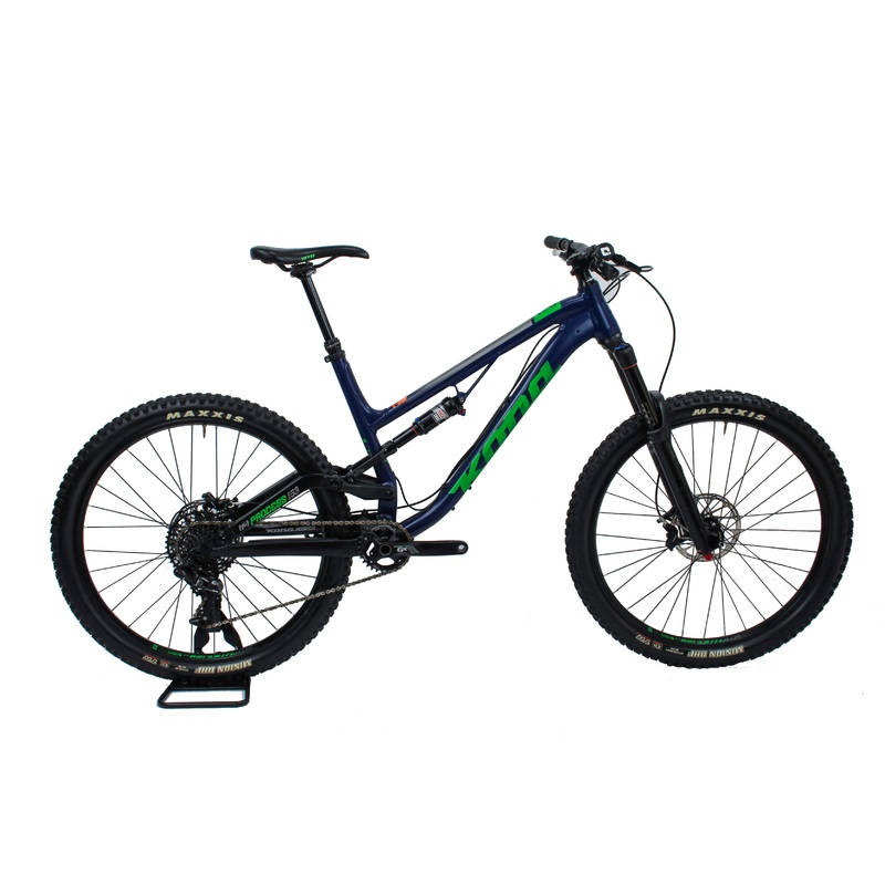 Kona Process 153 27.5 – Navy-Green – Large – Demo Navy – Green Large