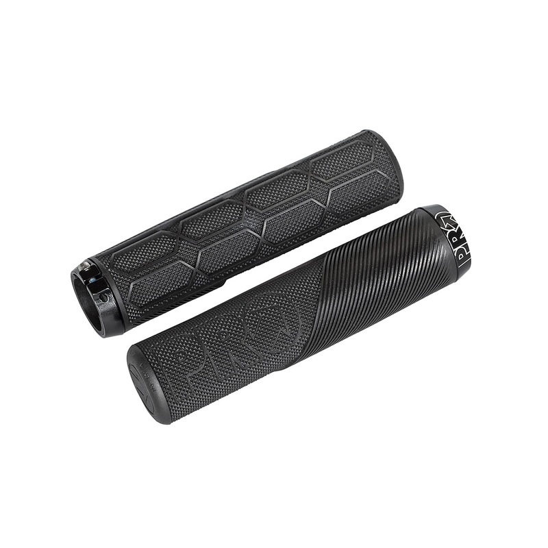 Pro Lock On Trail Grips – Black Black 32mm x 132mm