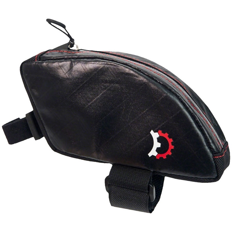 Revelate Designs Bike Frame Bags  Recycled Polyester, Slim Top-Tube & Seatpost Storage for Repair Kits, Essentials, and Multi-Tools 15.2×8.9×5.1cm