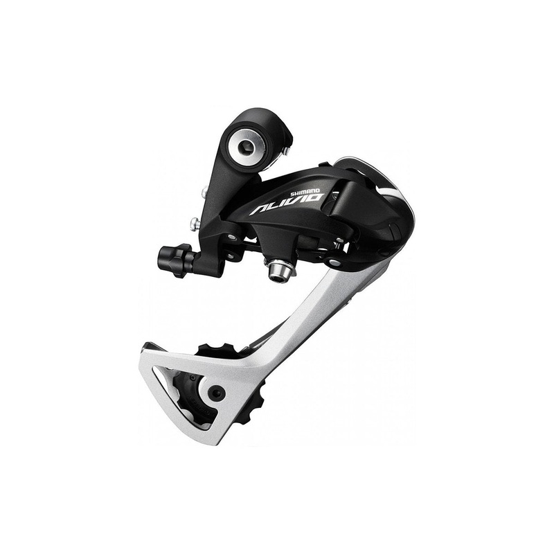 Shimano Alivio T4000 Rear Derailleur – Black Black SGS – Long Cage