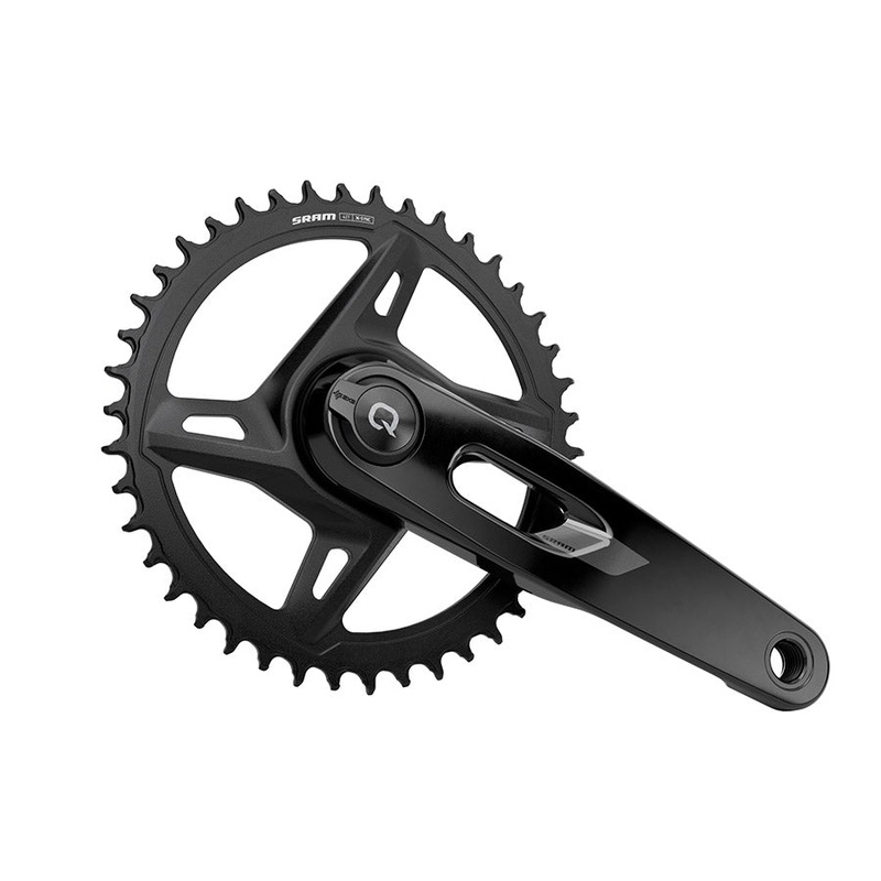 SRAM Force 1x Aero Powermeter E1 Power Meter Crankset Speed: 12/13 Spindle: 28.99mm BCD: Direct Mount SRAM 8 Bolt 50 DUB 160mm Black Road