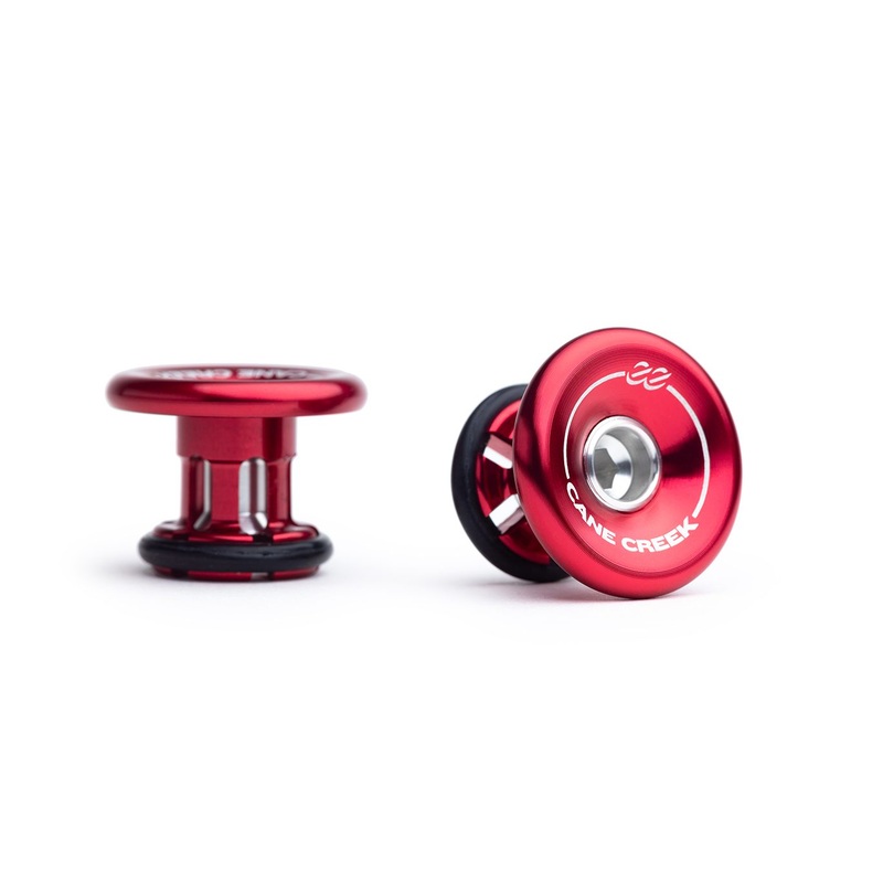 Cane Creek eeBarKeep Bar End Plugs – Red Red