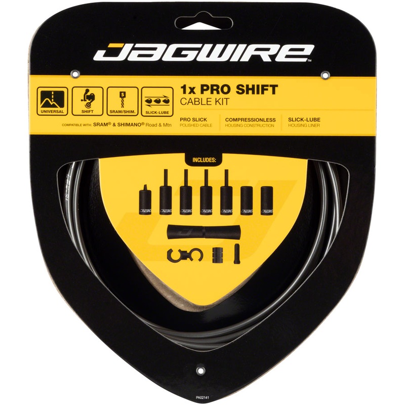 Jagwire 1x Pro Shift Kit Road/Mountain SRAM/Shimano Ice Gray