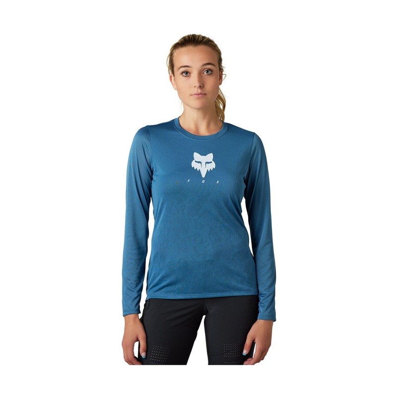 Jersey Fox Racing Ranger TruDri LS Women Large Dark Blue